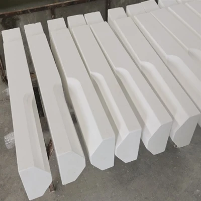 Strukturelle Verteilung des kleinen Ofenteils des Glasschmelzofens und die Ko...